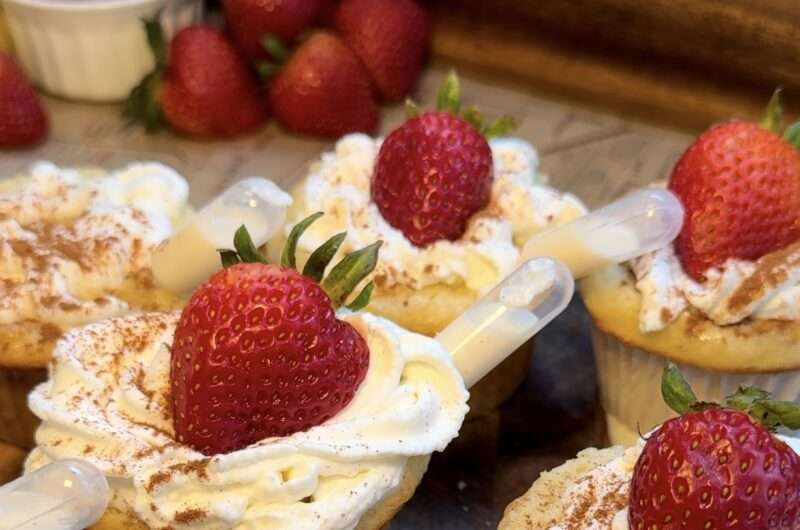 Tres Leches Cupcakes